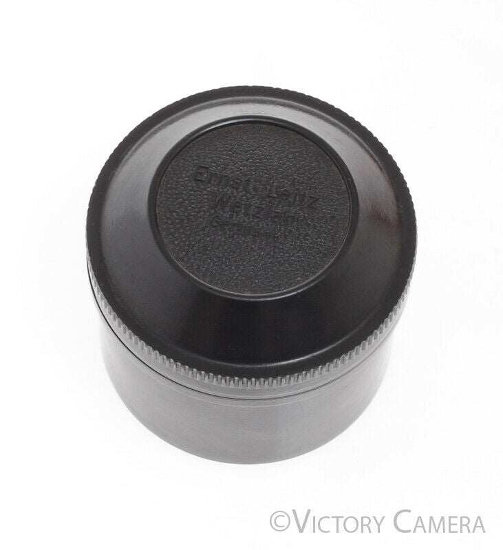 Leica Black Bakelite Lens Case for LTM 5cm Summar & Elmar [EXC] - Victory Camera
