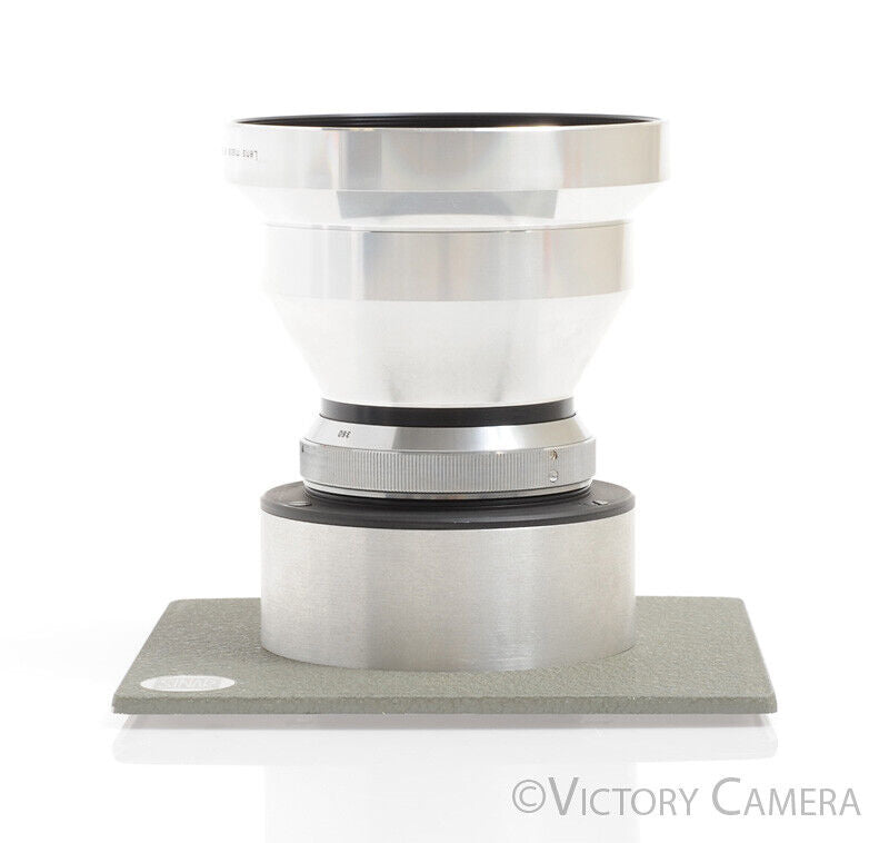 Schneider Tele-Arton 360mm f5.5 5x7 Lens in Sinar Barrel Lens Board -Clean- - Victory Camera