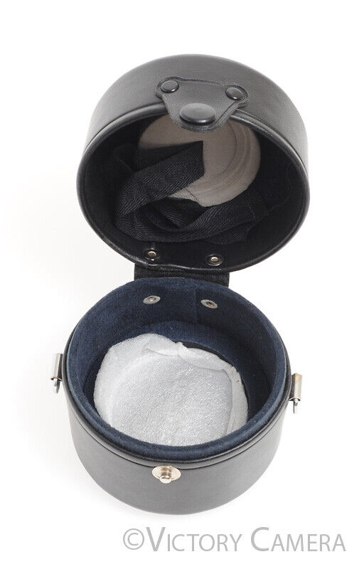 Olympus Genuine OM 28mm f3.5 Hard Leather Lens Case