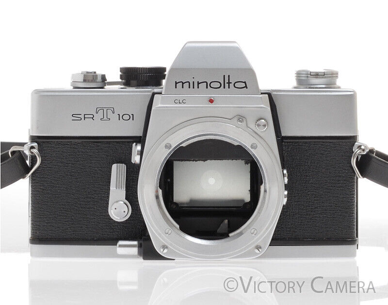 Minolta SRT101 SRT 101 Camera Body -No Meter, Working Bargain- [BAR] - Victory Camera