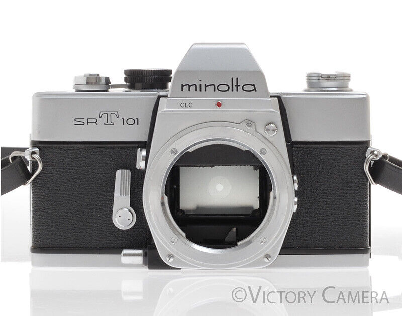 Minolta SRT101 SRT 101 Camera Body -No Meter, Working Bargain- - Victory Camera