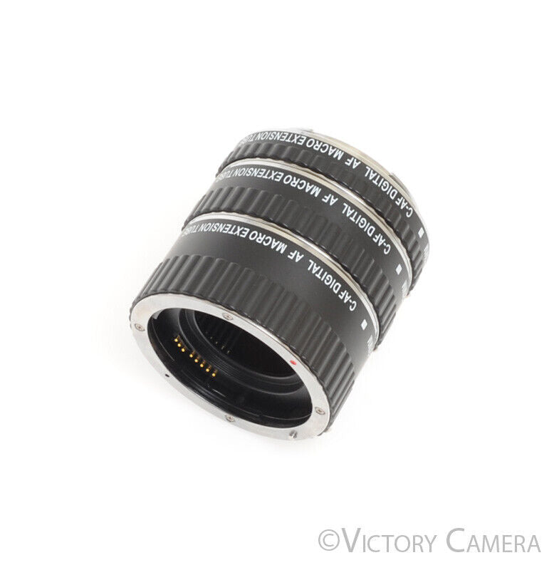 Polaroid? Macro Extension Tube Kit C-AF Digital (13mm, 21mm, 31mm) for Canon EF - Victory Camera