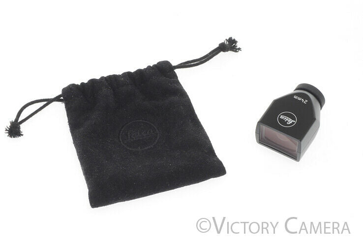 Leica 24mm Bright Line Viewfinder Black -Clean-