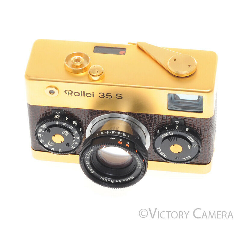 Rollei 35 Gold Camera w/ Sonnar Lens #846 -Mint in Box-