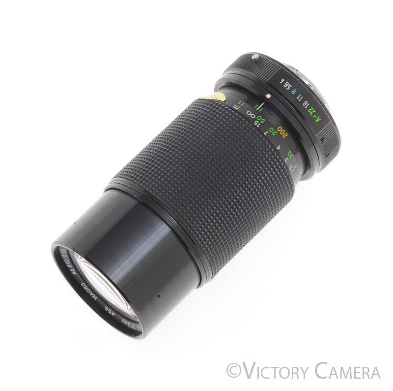 Access Precision-MC 80-200mm f4 Macro Telephoto Zoom Lens for Pentax K Mount [EXC+] - Victory Camera