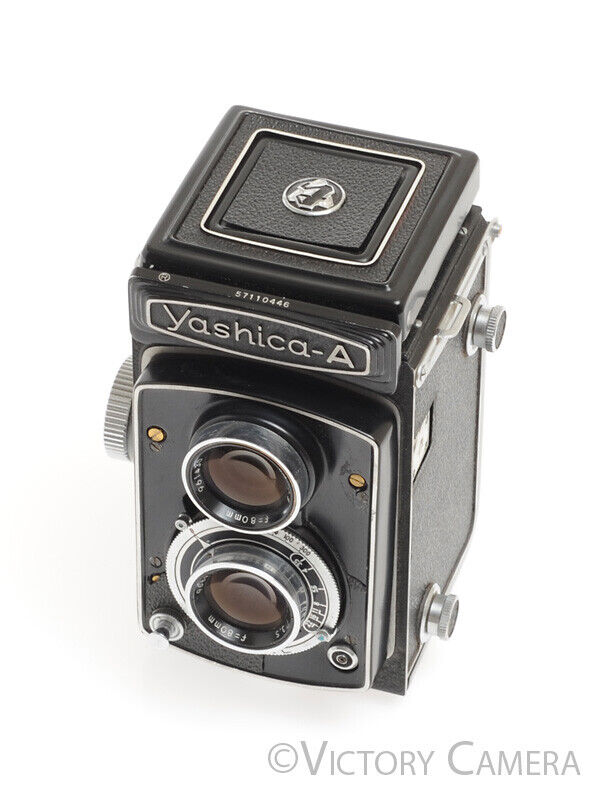 Yashica-A Medium Format TLR 120 Film Camera -Parts / Repair- [BAR] - Victory Camera