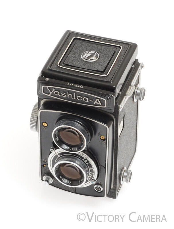 Yashica-A Medium Format TLR 120 Film Camera -Parts / Repair-