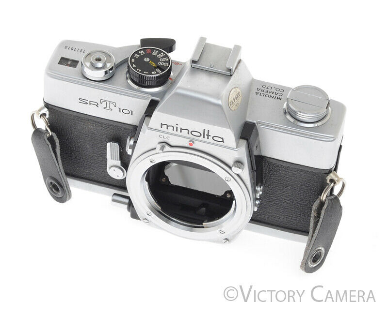 Minolta SRT101 SRT 101 Camera Body -no meter- [Good] - Victory Camera