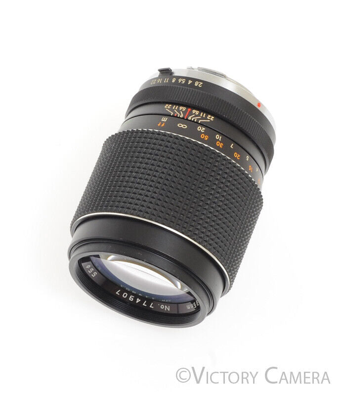 Focal MC 135mm f2.8 Telephoto Portrait Headshot Lens for Minolta [Good] - Victory Camera
