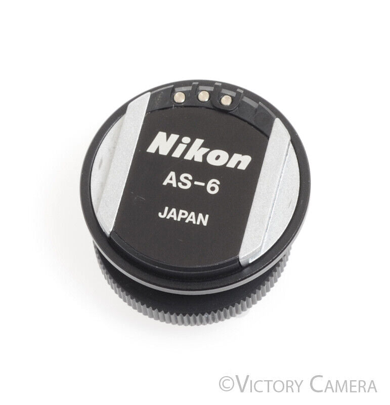 Nikon AS-6 Flash Coupler: Put F3 Flash on ISO Hotshoe - Victory Camera