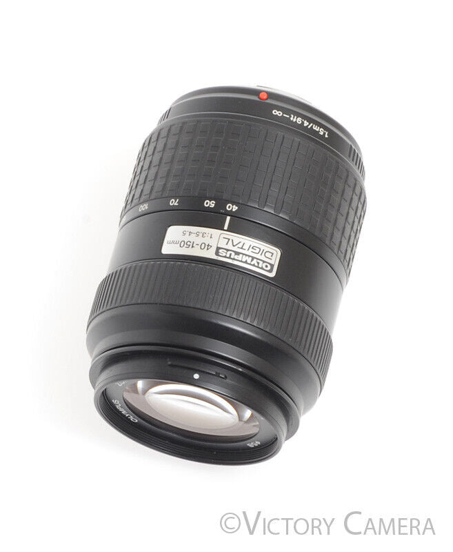 Olympus Zuiko Digital 40-150mm f3.5-4.5 Telephoto Zoom Lens [EXC] - Victory Camera