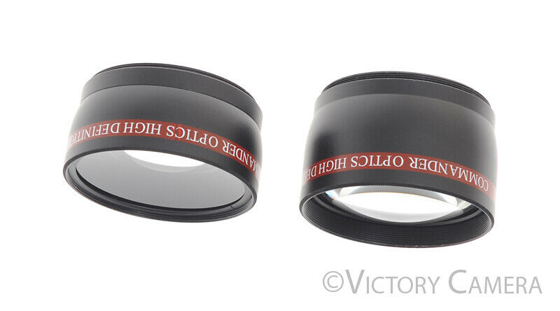 Commander Optics High Definition 58mm .43X &amp; 2.2X Wide Angle And Tele Converters - Victory Camera