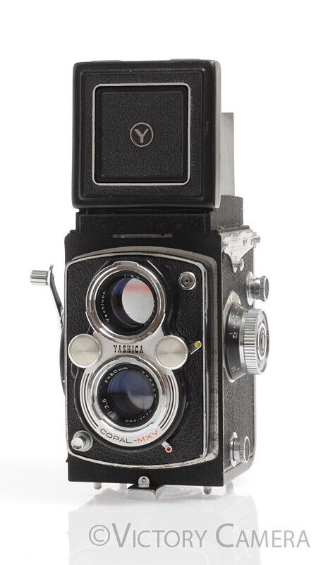 Yashica Yashica-Mat TLR Camera w/ 80mm f3.5 Lens -Haze, Fungus- [AS-IS] - Victory Camera