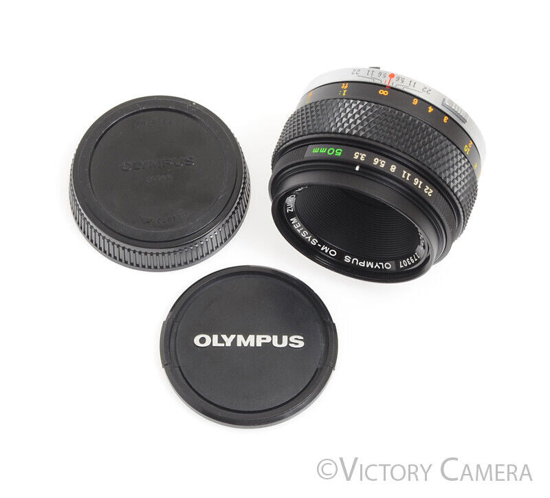 Olympus OM 50mm f3.5 1:2 MC Macro Prime Lens -Clean-