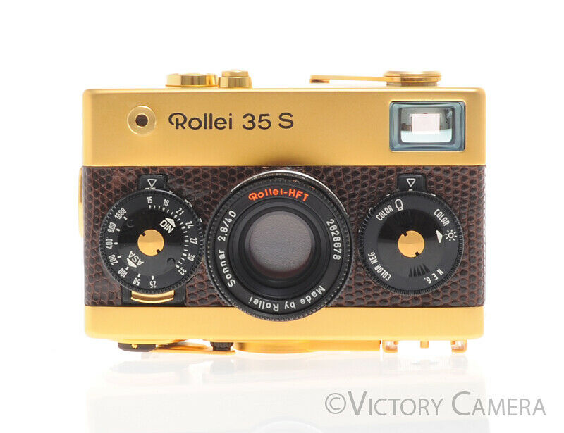 Rollei 35 Gold Camera w/ Sonnar Lens #846 -Mint in Box-