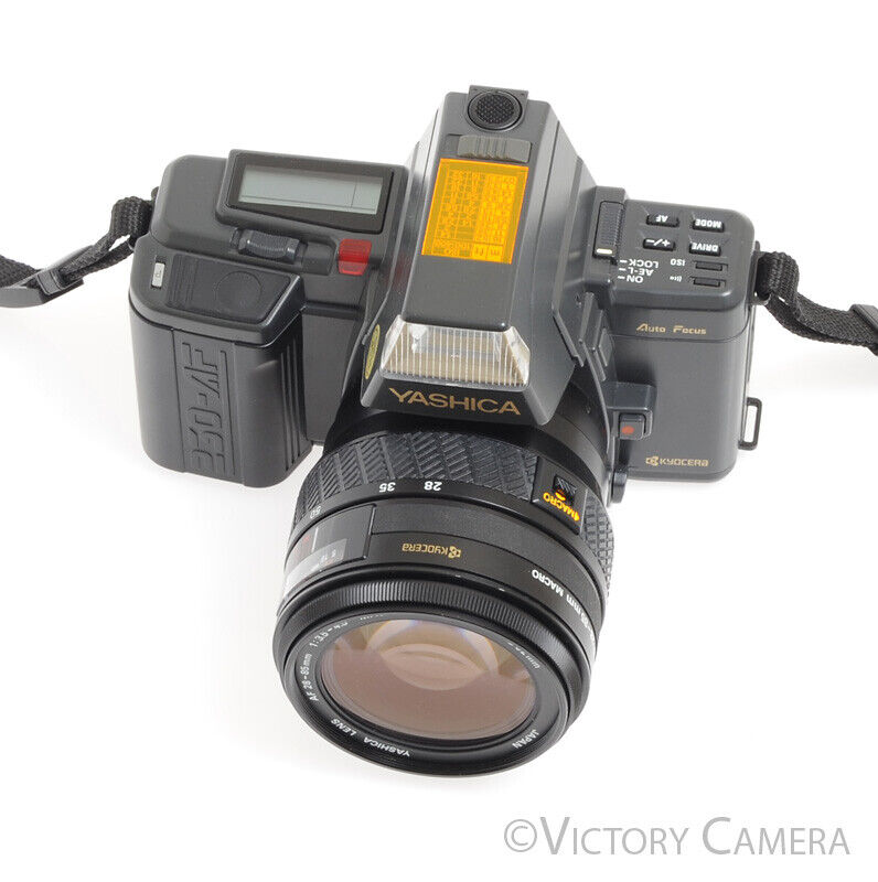 Yashica 230-AF 35mm Film Camera w/ 28-85mm Zoom Lens &amp; Flash