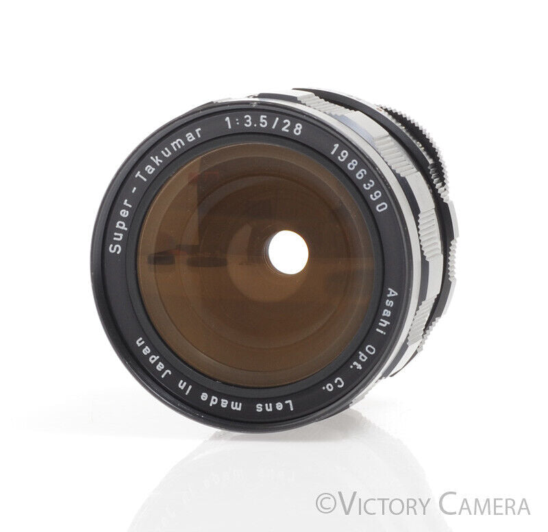 Pentax Super-Takumar 28mm f3.5 m42 Screw Mount Lens -Clean-