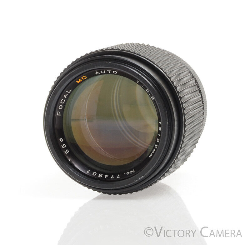 Focal MC 135mm f2.8 Telephoto Portrait Headshot Lens for Minolta - Victory Camera