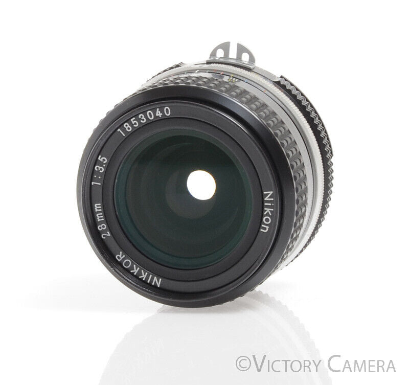 Nikon Nikkor 28mm f3.5 AI Wide Angle Lens -Light Marks-
