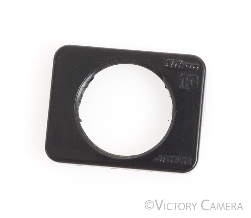 RARE Nikon F Square Rectangular 2 Round Eyepiece Eyecap Adapter Eye level Finder [EXC+] - Victory Camera