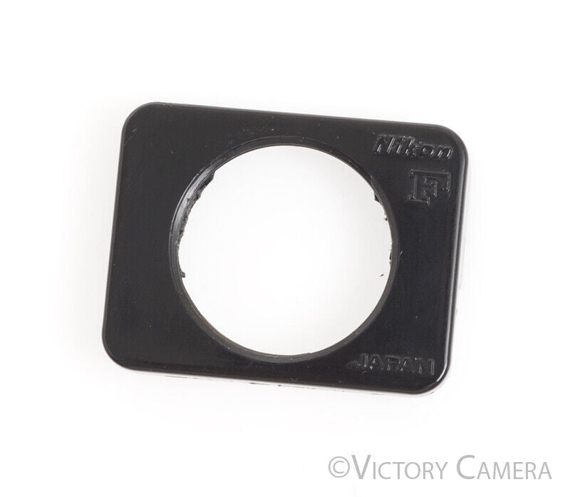 RARE Nikon F Square Rectangular 2 Round Eyepiece Eyecup Adapter Eye level Finder - Victory Camera