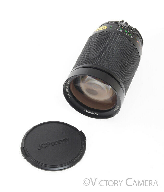 JC Penny 28-200mm f3.8-5.6 Metal-Bodied Macro Lens for Nikon AI-S