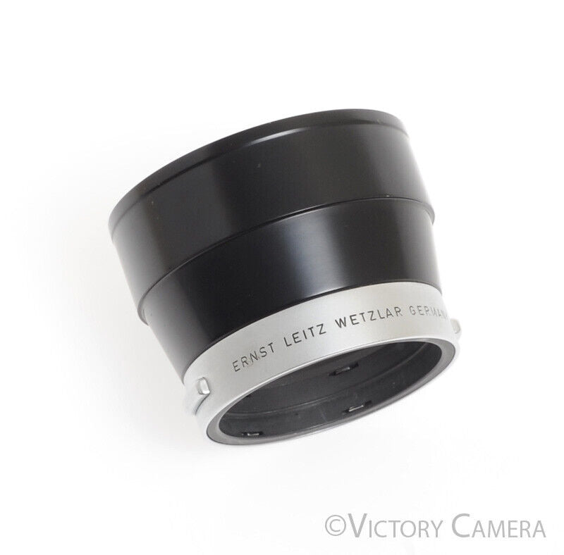 Leica IUFOO 12575N Metal Lens Shade / Hood for Elmar Elmarit 90mm, 135mm -Clean-