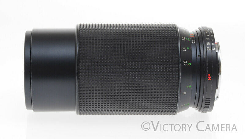 Chinar 80-205mm f4.5 Telephoto Zoom Lens for Nikon AI [EXC] - Victory Camera