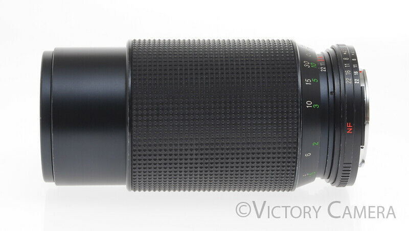 Chinar 80-205mm f4.5 Telephoto Zoom Lens for Nikon AI - Victory Camera