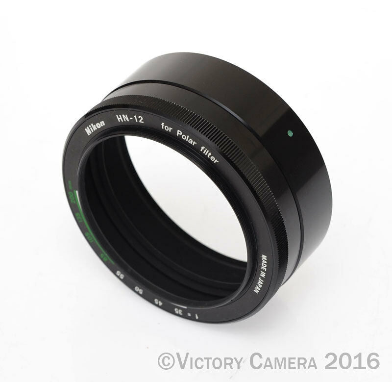 Nikon HN-12 Lens Shade for 52mm Linear Polarizer (1121-3) - Victory Camera