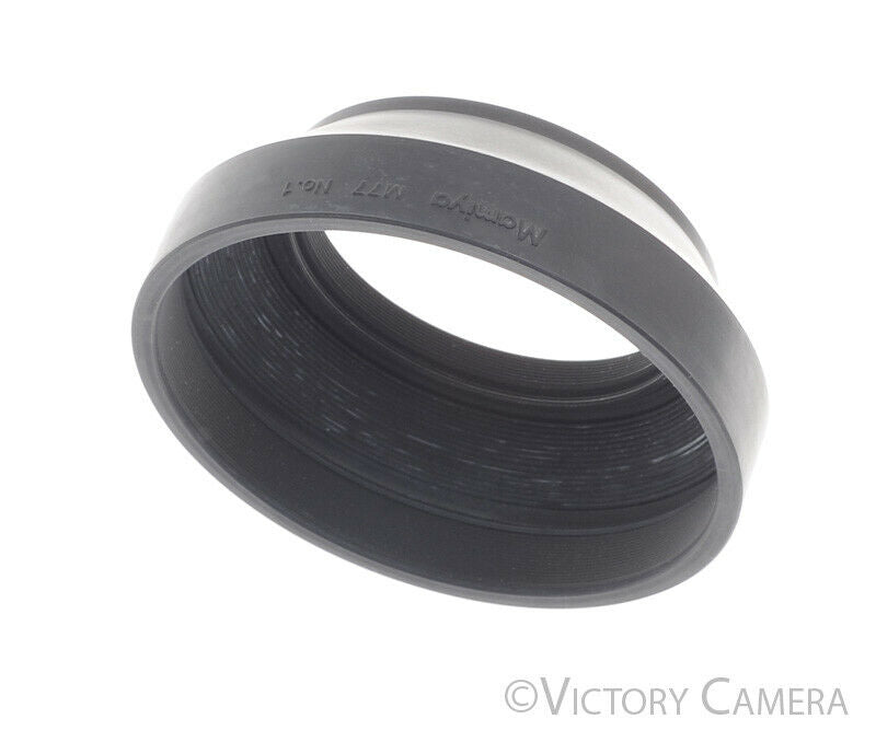 Mamiya M77 No. 1 Sturdy Collapsible Rubber Lens Shade for RB/RZ67 90-110mm Lens - Victory Camera