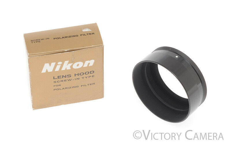 Nikon HN-12 Lens Shade for 52mm Linear Polarizer -Clean in Box-