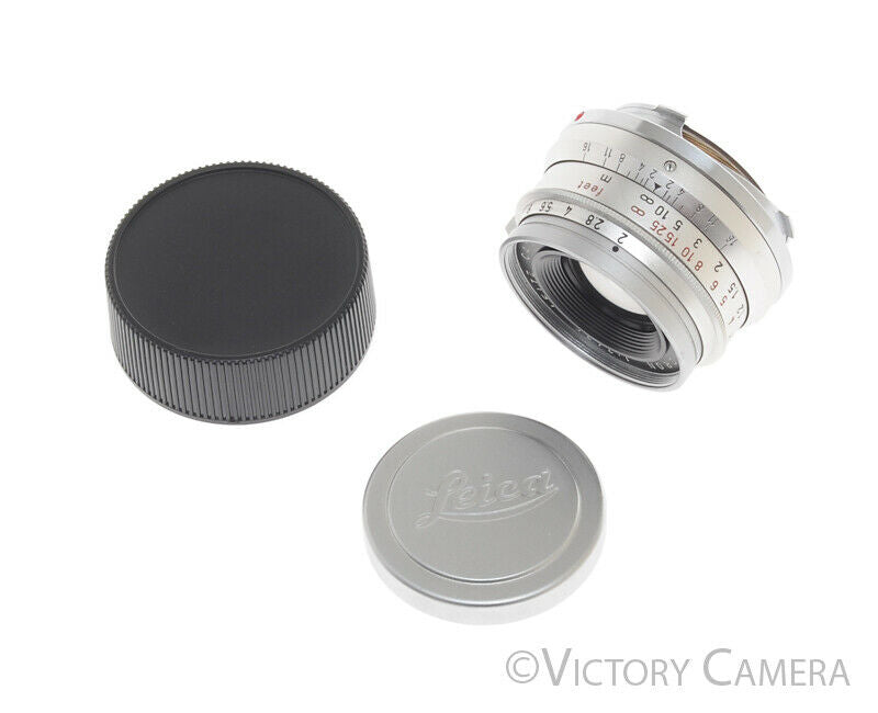 Leica Leitz Summicron M 35mm F2.0 8 Element 1st Ver. Lens -CLA&#39;d- - Victory Camera