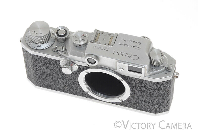 Canon IIC Rangefinder Camera -Rare Camera, Good Serial- [EXC-] - Victory Camera