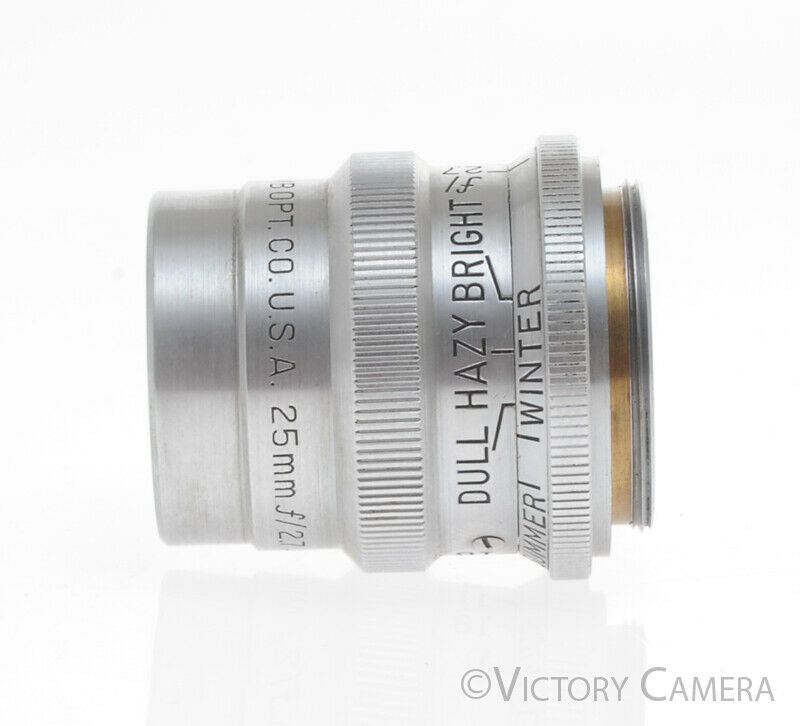 Bausch &amp; Lomb Animar 25mm F2.7 C Mount Balcote Lens