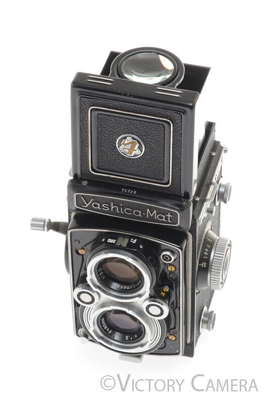 Yashica Mat 6x6 Medium Format TLR w/ Lumaxar 80mm f3.5 Lens -Bargain, As is-