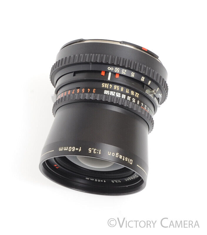 Hasselblad Distagon C 60mm f3.5 Black T* Lens -Clean Glass, Strong Shu