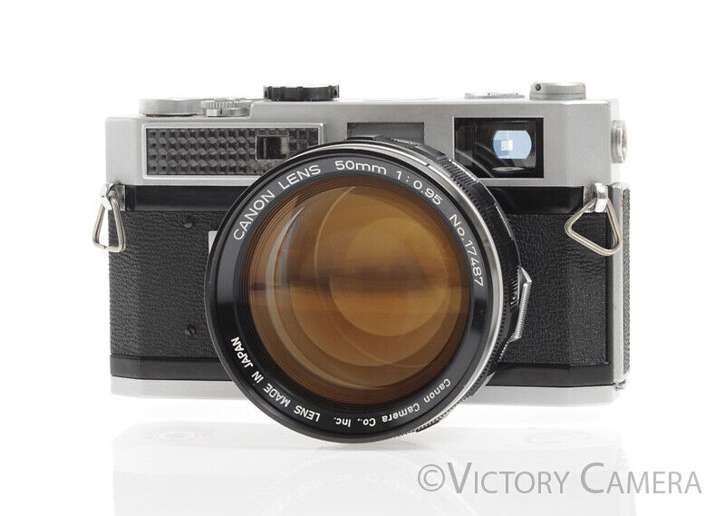 Canon 50mm f0.95 Dream Lens on 7 Camera Body -Clear Glass- [EXC-] - Victory Camera