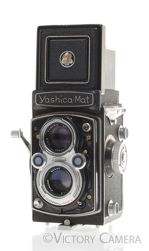Yashica Mat 6x6 Medium Format TLR w/ Lumaxar 80mm f3.5 Lens -Bargain, As is- - Victory Camera