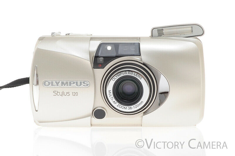 Olympus Stylus 35mm Camera w/ 38-120mm Lens -As is / Parts-