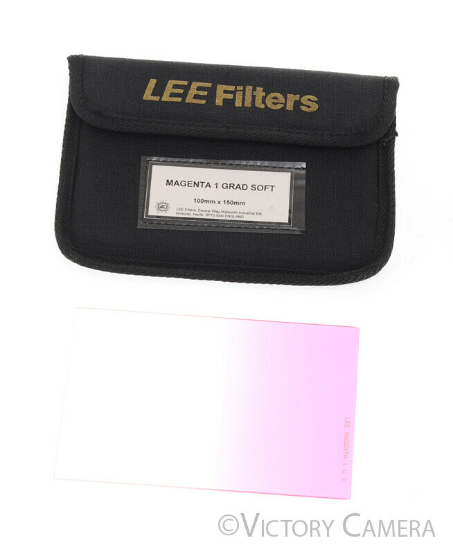 Lee 100mm x 150mm Magenta 1 Grad Soft Polycarbonate Filter