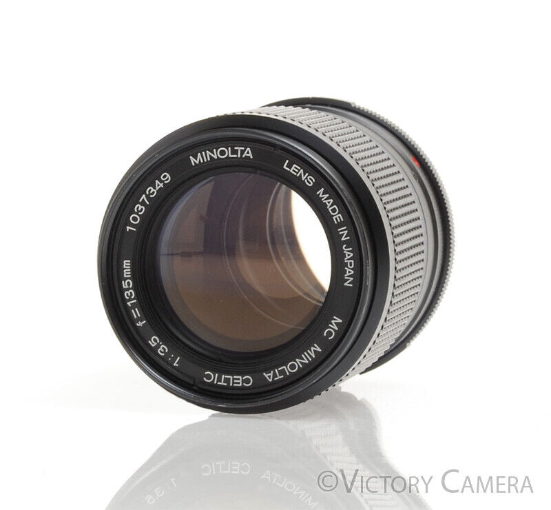 Minolta MC Celtic 135mm f3.5 MD Telephoto Lens
