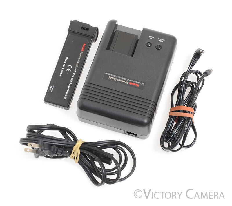 Kodak Professional Genuine DCS Pro 14n Charger / AC Adapter w/ Battery