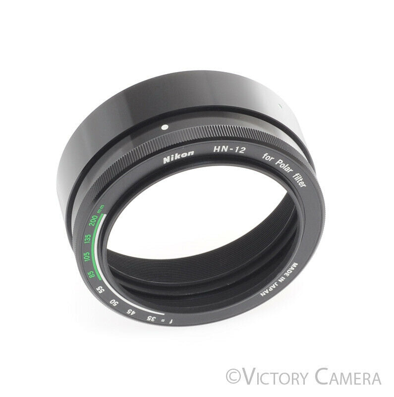 Nikon HN-12 Lens Shade for 52mm Linear Polarizer -Clean in Box- [EXC+] - Victory Camera