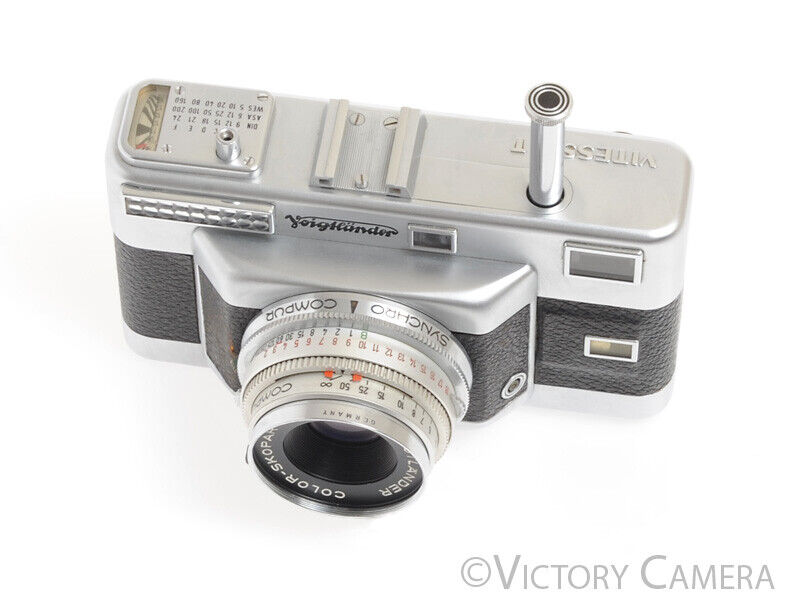 Voigtlander Vitessa T 35mm Camera w/ 50mm f2.8 Lens -As is, Bad Plunger-