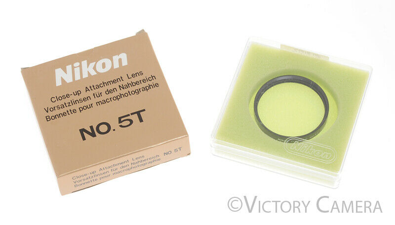 Nikon No. 5T 62mm Macro Diopter (Light Coating Loss) - Victory Camera