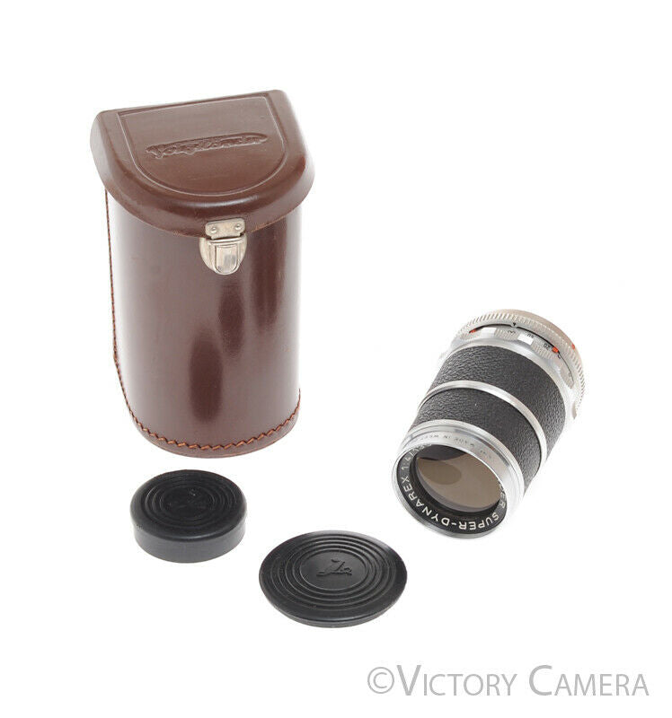 Voigtlander Super-Dynarex 135mm f4 DKL Mount Lens -Slight haze- - Victory Camera