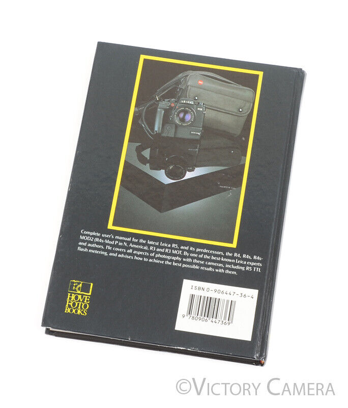 Leica Reflex Practice R5 to R3 Hardcover Book by Andrew Matheson -Clean- - Victory Camera