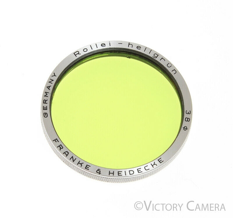 Rollei Rolleiflex Bay III Light Green Hellgrun Filter TLR -Clean-