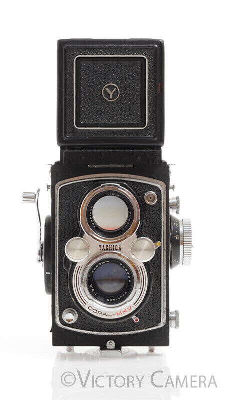 Yashica Yashica-Mat TLR Camera w/ 80mm f3.5 Lens -Haze, Fungus, As is-